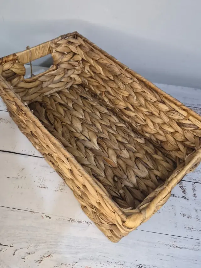 Canasto de Yute Rectangular