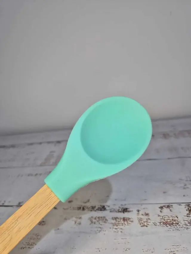 Cuchara de Madera con Silicona
