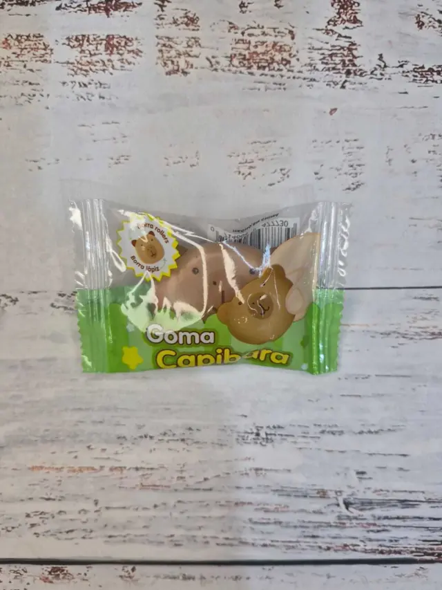 Goma de borrar en forma de Capibara