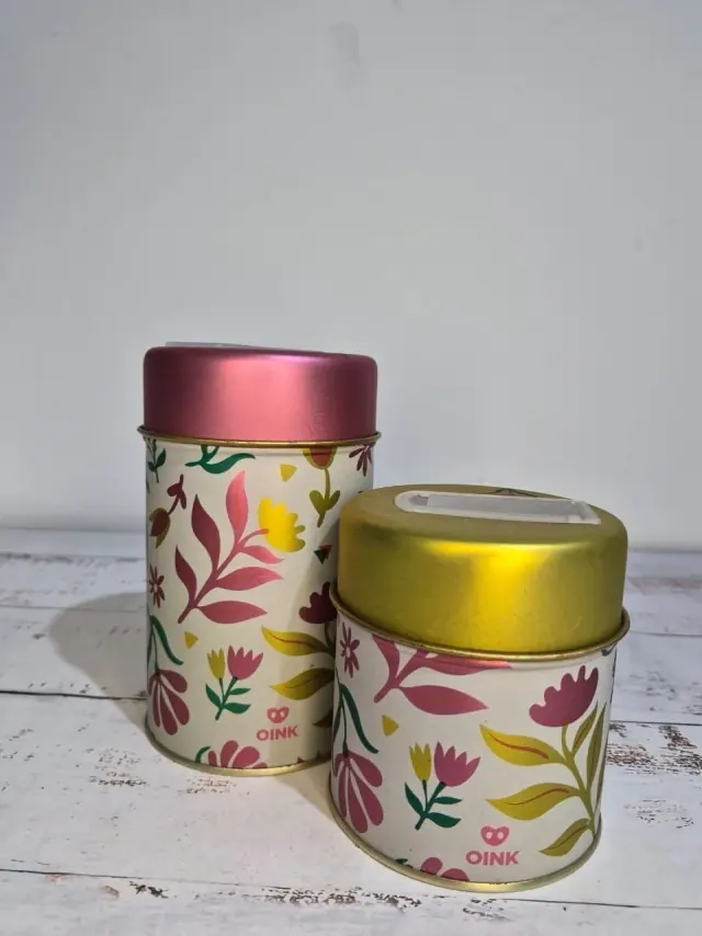 Set de latas yerbera + azucarera