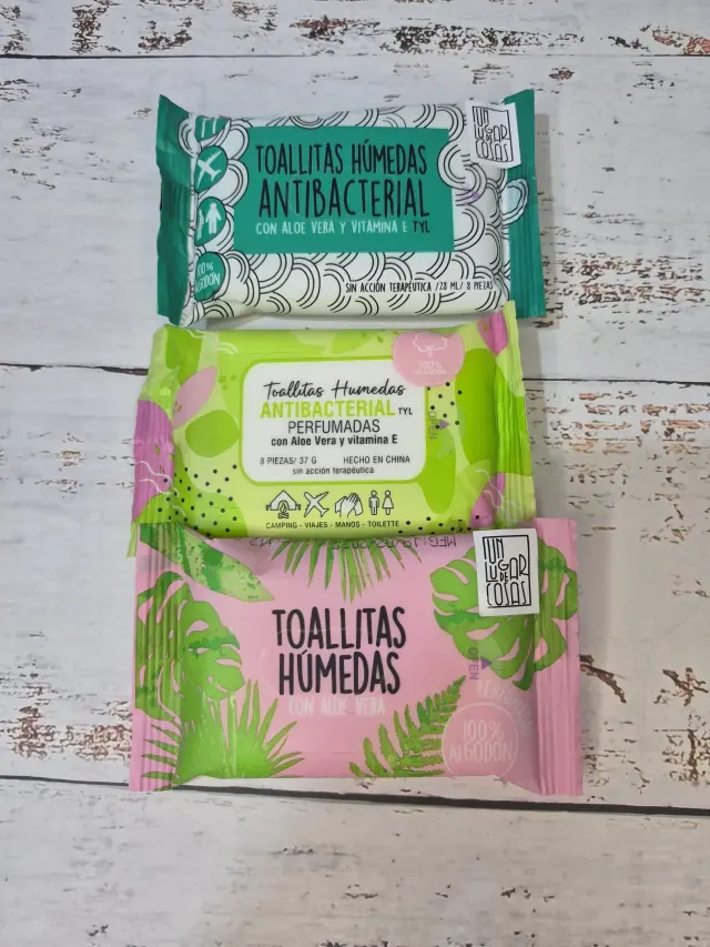 Toallitas húmedas variedad